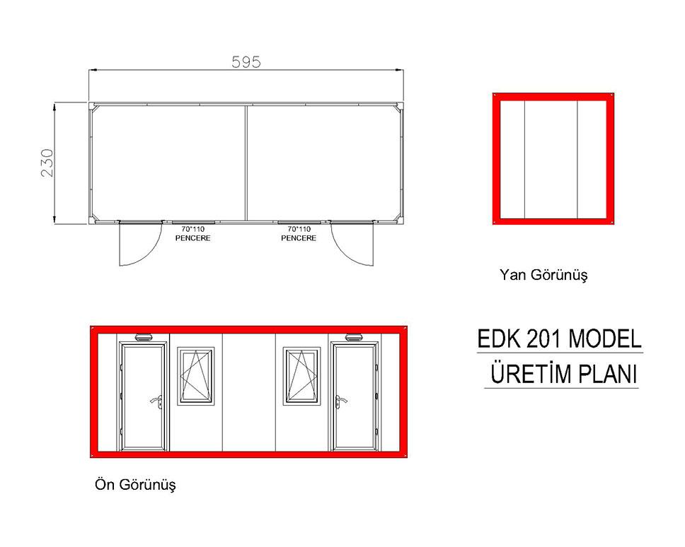 EDK-201 Konteyner