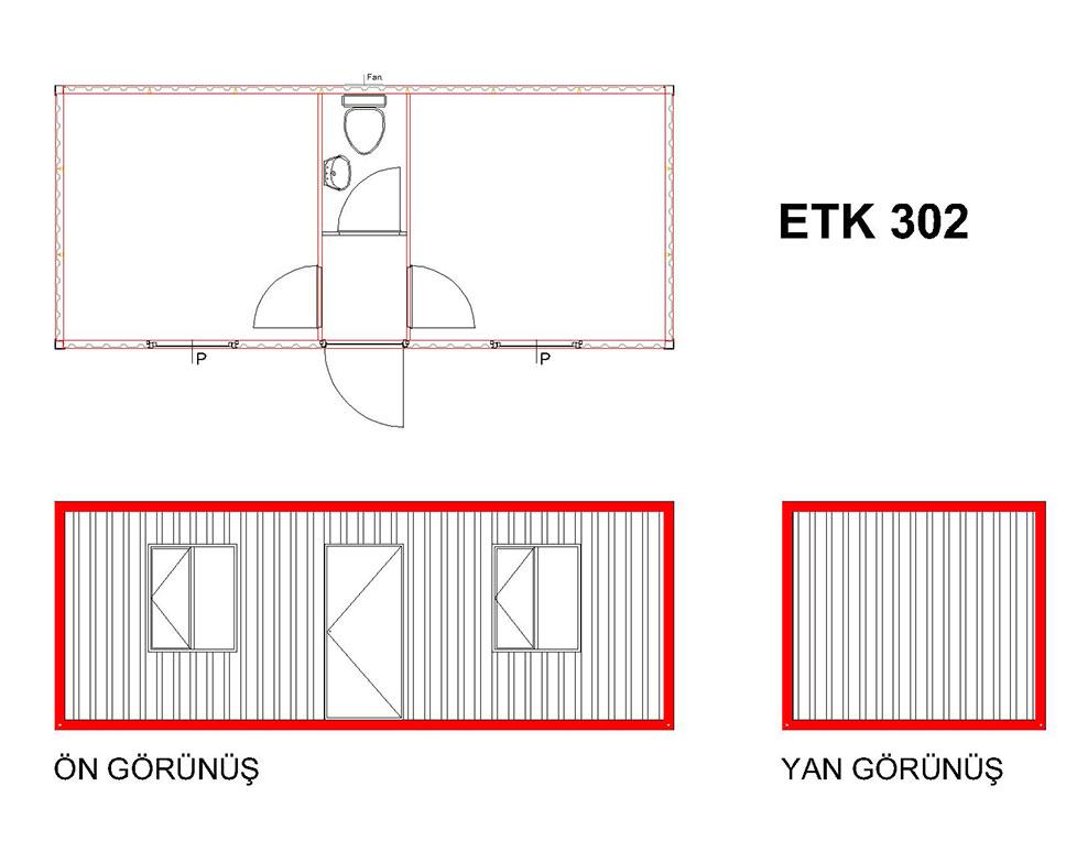 ETK-302 Konteyner