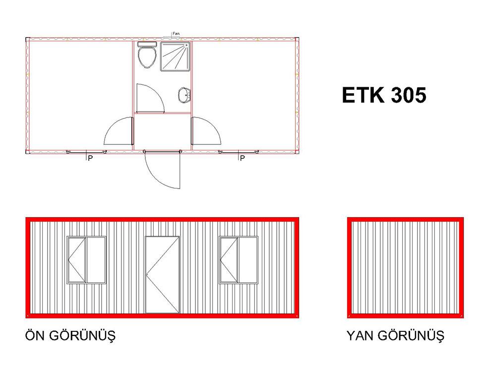 ETK-305 Konteyner