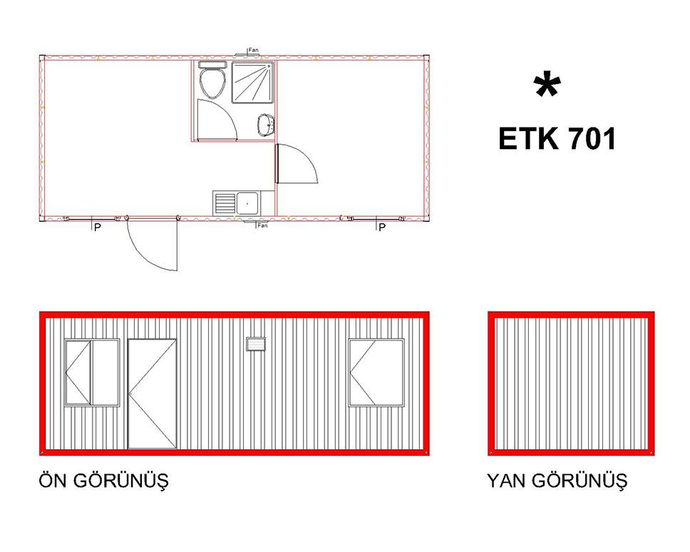 ETK-701 Konteyner